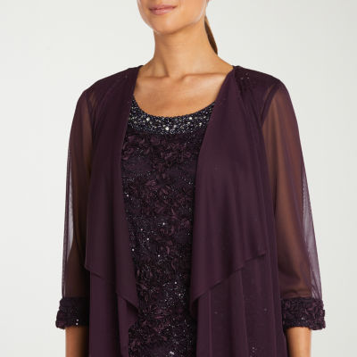 R & M Richards Womens Jacket Dress