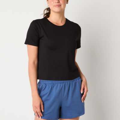 Xersion Womens Everyday Crew Neck Short Sleeve T-Shirt