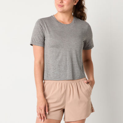 Xersion Womens Everyday Crew Neck Short Sleeve T-Shirt