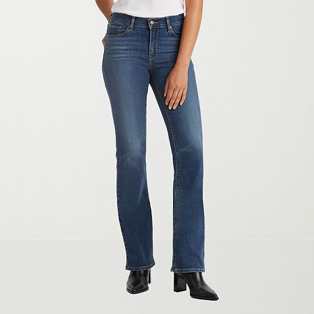 Levi's Womens Mid Rise Classic Bootcut Jean, 4, Blue