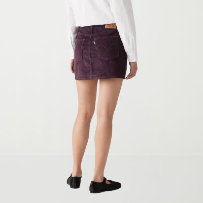 Levi's Icon Skirt Womens Mid Rise Denim Skirt