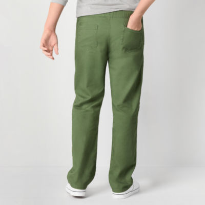 Thereabouts Little & Big Boys Straight Pull-On Pants