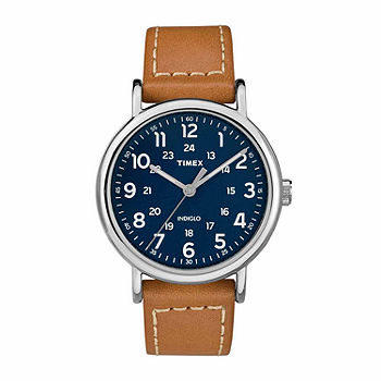 Timex Weekender 40MM Mens Brown Strap Watch-Tw2r42500jt - JCPenney
