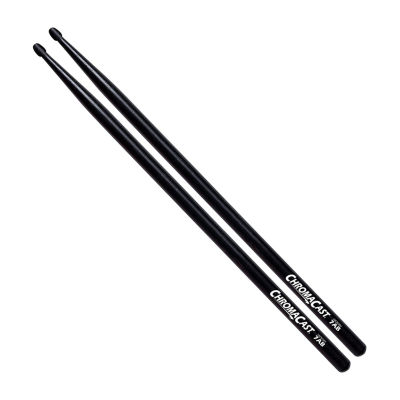 ChromaCast Drumstick Sampler Pack with 7A Black Wood Tip, 5A Nylon Tip, and 5B Wood Tip Drumsticks