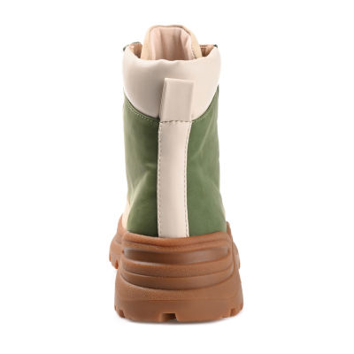 Journee Collection Womens Keyera Block Heel Booties