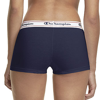 Champion Active Cotton Stretch Boyshort Panty Ch49as, Color: Imperial  Indigo - JCPenney