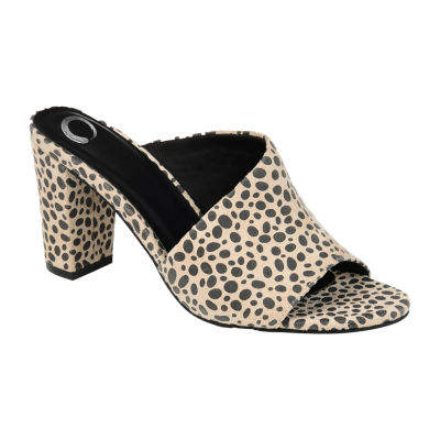 Journee Collection Womens Allea Slipon Open Toe Mules JCPenney