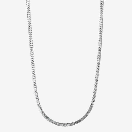 10K Gold 20 Inch Solid Herringbone Chain Necklace - JCPenney