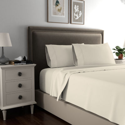 Color Sense Luxury Cotton Blend Quick-Drying Wrinkle-Resistant Sheet Set