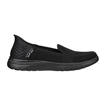 Skechers Womens Slip-ins On The Go Serene Slip-On Shoe, Color: Black JCPenney