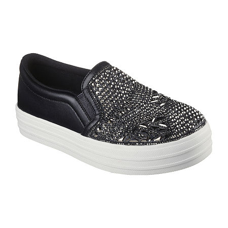  Womens > shoes > Sneakers-Skechers Double Up Take The Lead Womens Sneakers