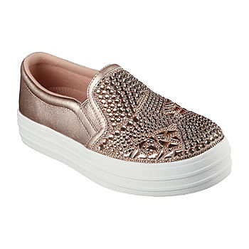 Aditivo Escuela primaria colección Skechers Double Up Take The Lead Womens Sneakers, Color: Pink Champagne -  JCPenney