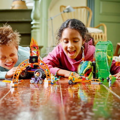 LEGO City Stuntz Double Loop Stunt Arena 60339 Building Set (598