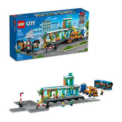 LEGO City Trains Train Station 60335 Building Set (907 Pieces)
