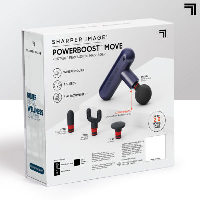 Sharper Image Powerboost Move Deep Tissue Portable Percussion Massager