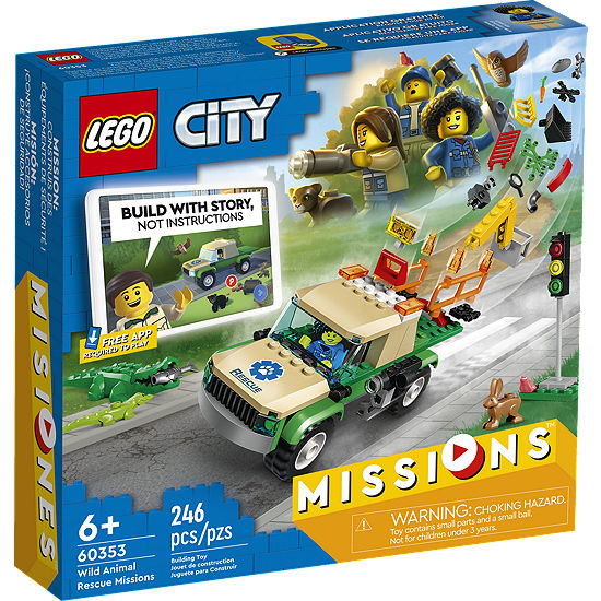 Lego City Wild Animal Rescue Missions (60353) 246 Pieces