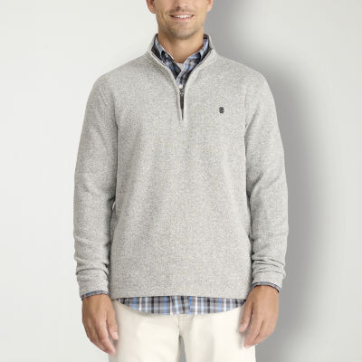 Izod zip up online sweater