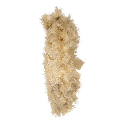 Kurt Adler 30 Inch Unlit Cream Wreath