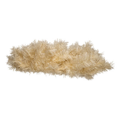 Kurt Adler 30 Inch Unlit Cream Wreath