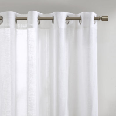 Croscill Romo Sheer Grommet Top Single Curtain Panel