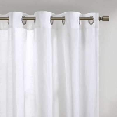 Croscill Romo Sheer Grommet Top Single Curtain Panel