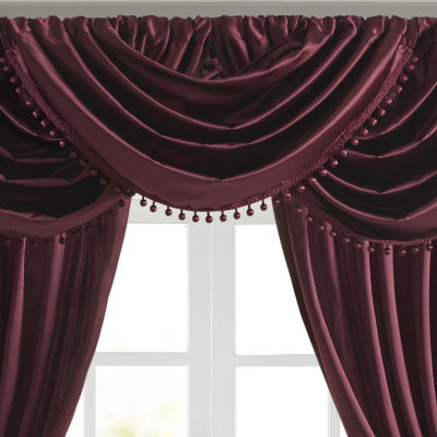 Croscill Avignon Rod Pocket Waterfall Valance