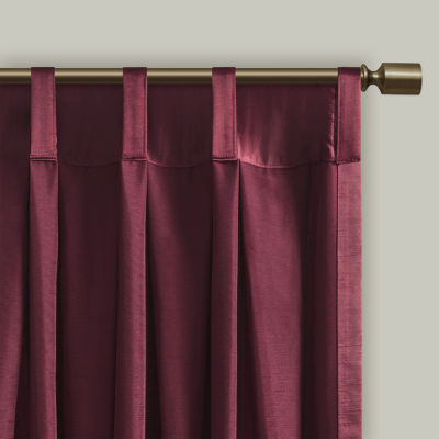 Croscill Avignon Light-Filtering Rod Pocket Back Tab Single Curtain Panel