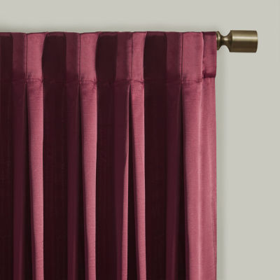 Croscill Avignon Light-Filtering Rod Pocket Back Tab Single Curtain Panel