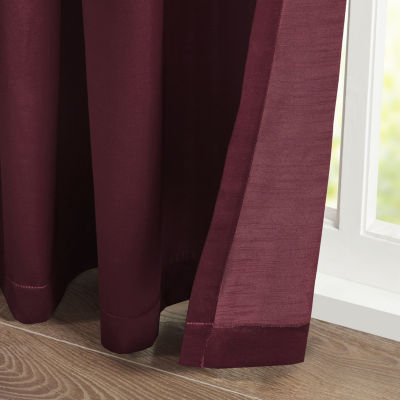 Croscill Avignon Light-Filtering Rod Pocket Back Tab Single Curtain Panel