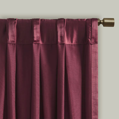 Croscill Avignon Light-Filtering Rod Pocket Back Tab Single Curtain Panel