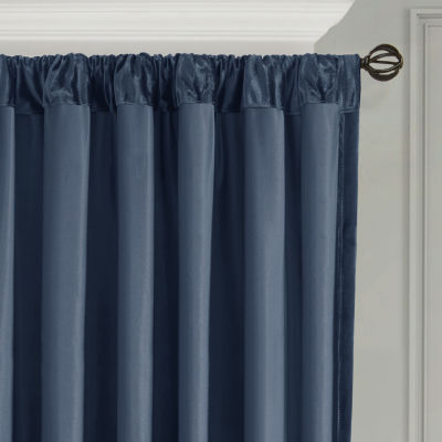 Croscill Vicenza Invertible Light-Filtering Rod Pocket Single Curtain Panel