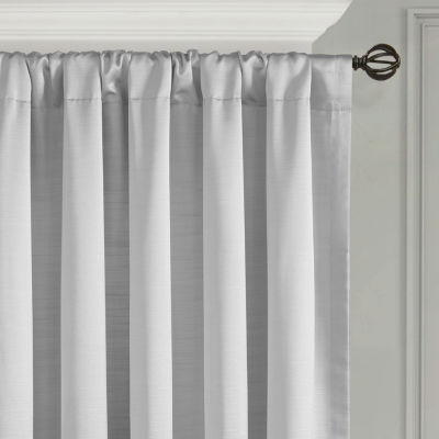 Croscill Vicenza Invertible Light-Filtering Rod Pocket Single Curtain Panel