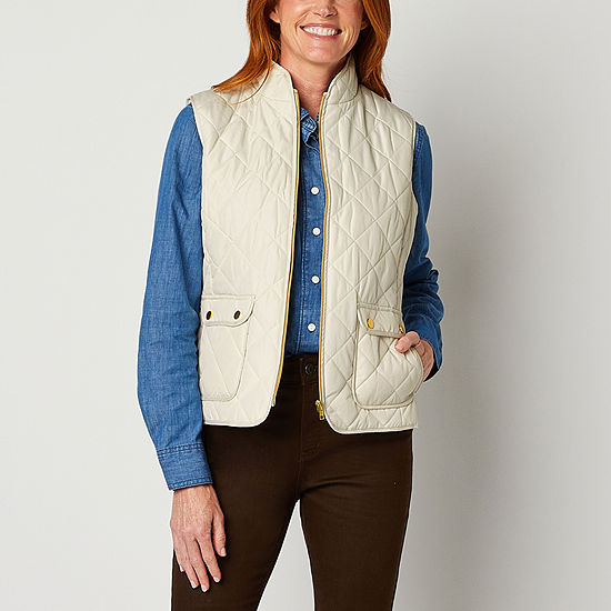 St. John's Bay Quilted Vest Tall - JCPenney