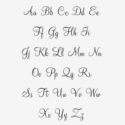 Womens 10K Gold White 18 Inch Name Necklace