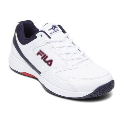 Mens Fila Squad Athletic Shoe - White / Navy / Red