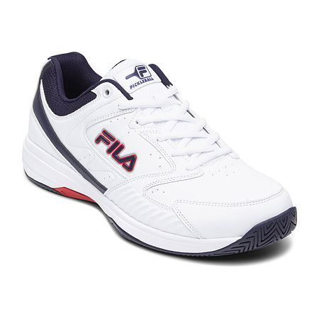 FILA Rifaso Pickleball Mens Sneakers, 10 Medium, White