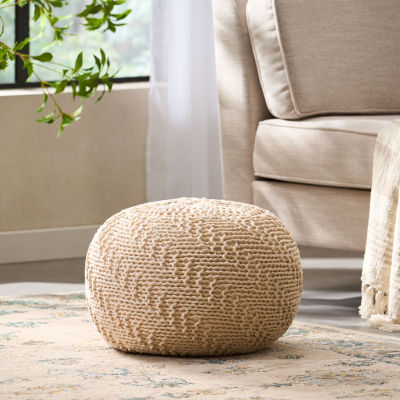 Hershel Pouf Ottoman