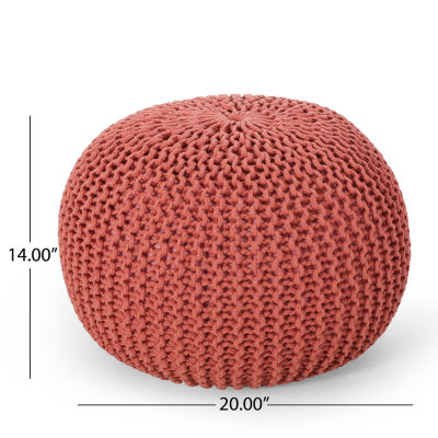 Nahunta Pouf Ottoman