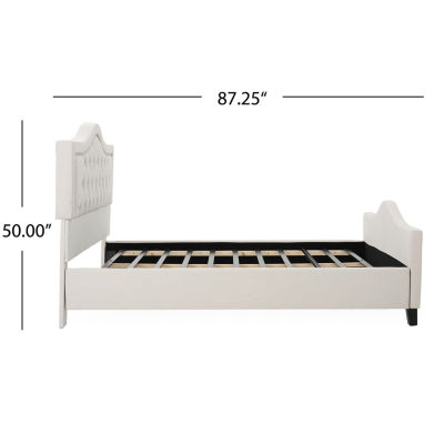 Virgil California King Upholstered Bed Frame