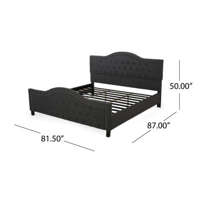 Virgil California King Upholstered Bed Frame