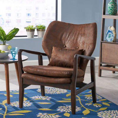 Haddie Tufted Upholstered Club Chair