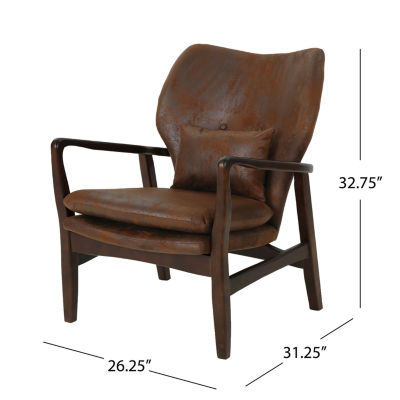 Haddie Tufted Upholstered Club Chair