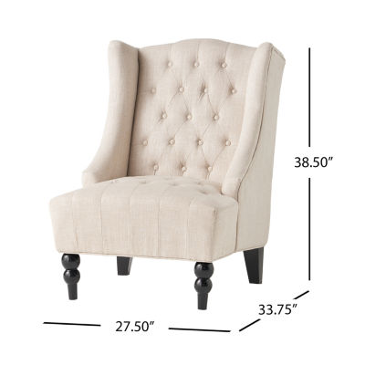 Toddman Tufted Upholstered Club Chair