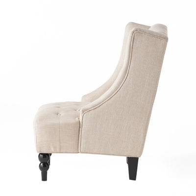Toddman Tufted Upholstered Club Chair