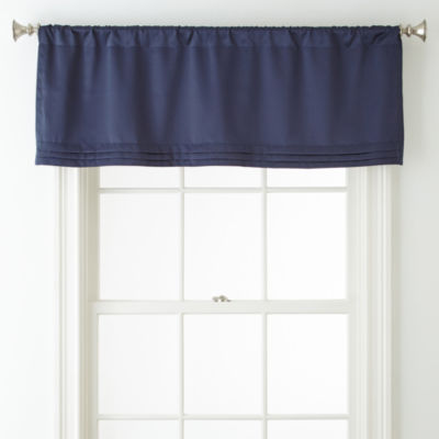 JCPenney Home Kathryn Rod-Pocket Tailored Valance