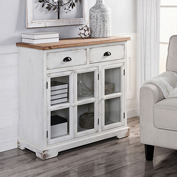 2 Drawer Accent Cabinet