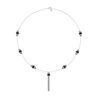 Monet Jewelry Womens Gray 34 Inch Pendant Necklace