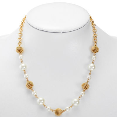 Monet Jewelry Womens 17 Inch Collar Necklace