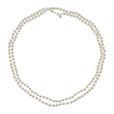 Monet Jewelry Timeless 63 Inch Womens Strand Necklace