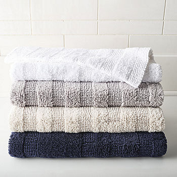 Loom + Forge Modern Turkish Cotton Bath Towel, Color: Cement - JCPenney